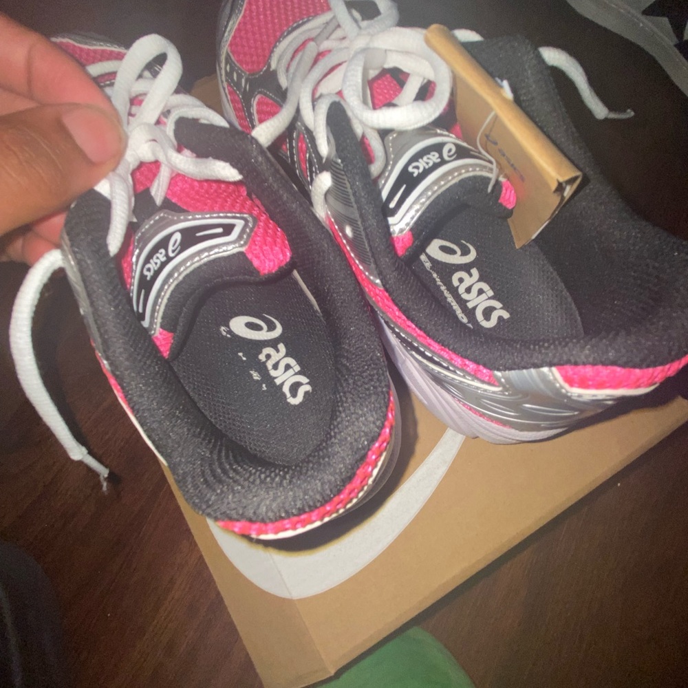 ASICS Kids' Sneakers in Pink and Black